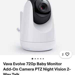 Vava Evolve 720p Baby Monitor Camera with Night Vision